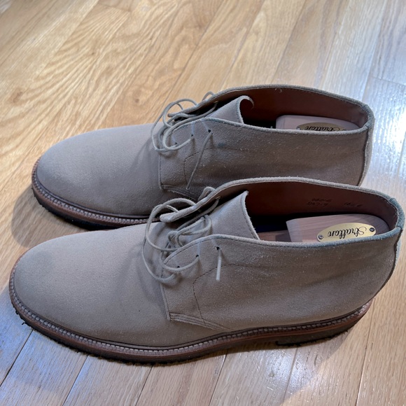 Grant Stone tan suede chukkas size US 11E - Picture 3 of 11